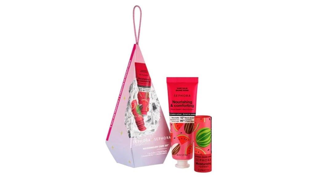 watermelon lip and hand care