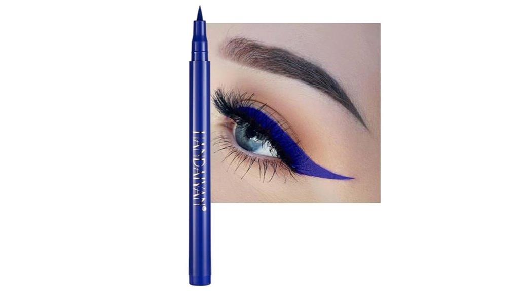 waterproof dark blue eyeliner