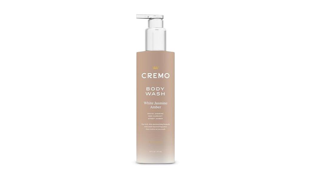 white jasmine amber body wash