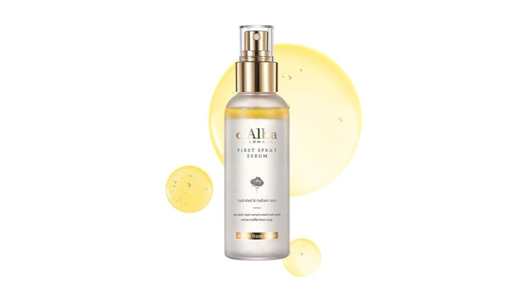 white truffle serum bottle