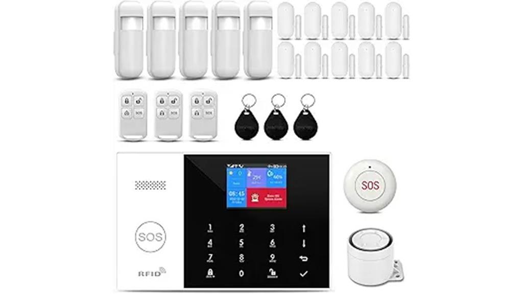 wireless 24 piece home alarm