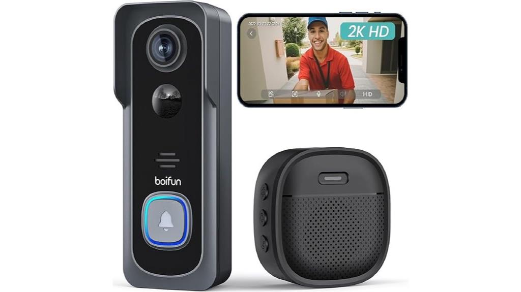 wireless doorbell with camera