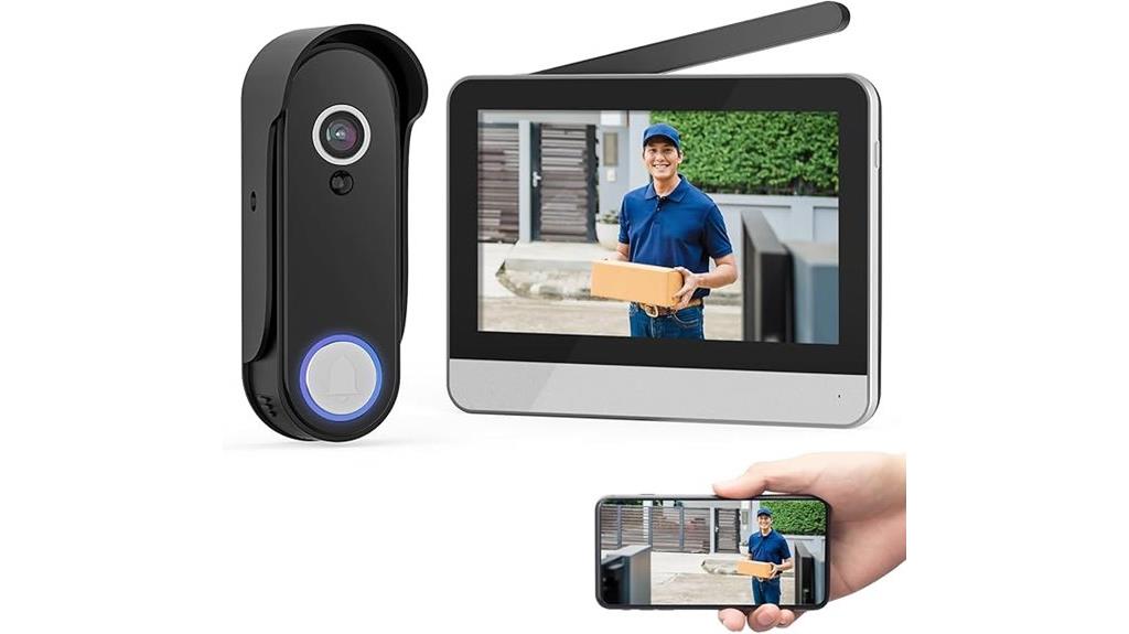 wireless smart video doorbell