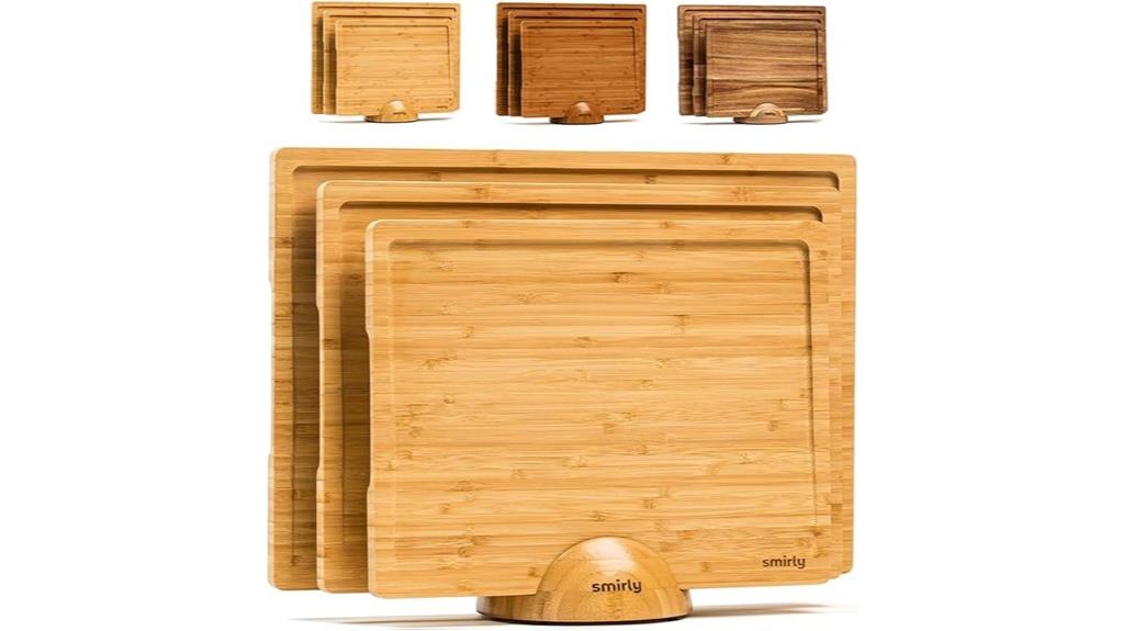 wooden kitchen cutting boards