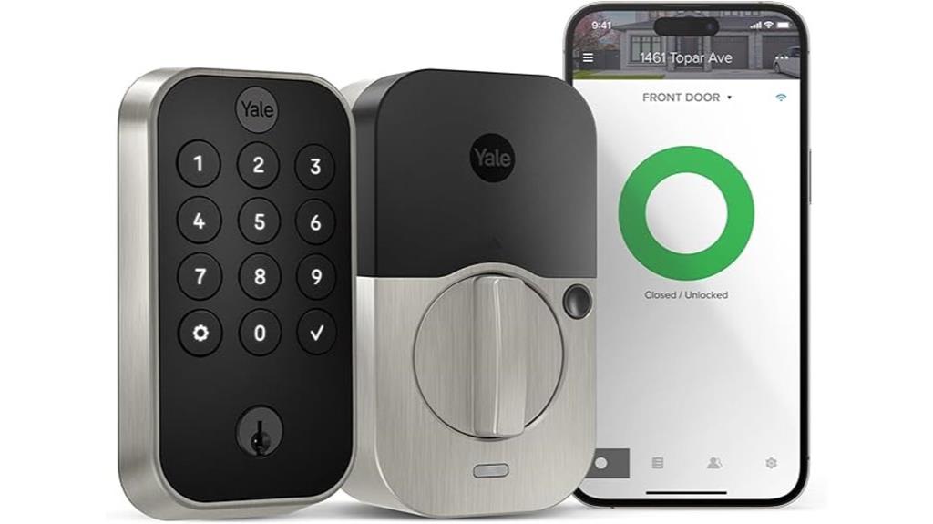 yale assure lock satin