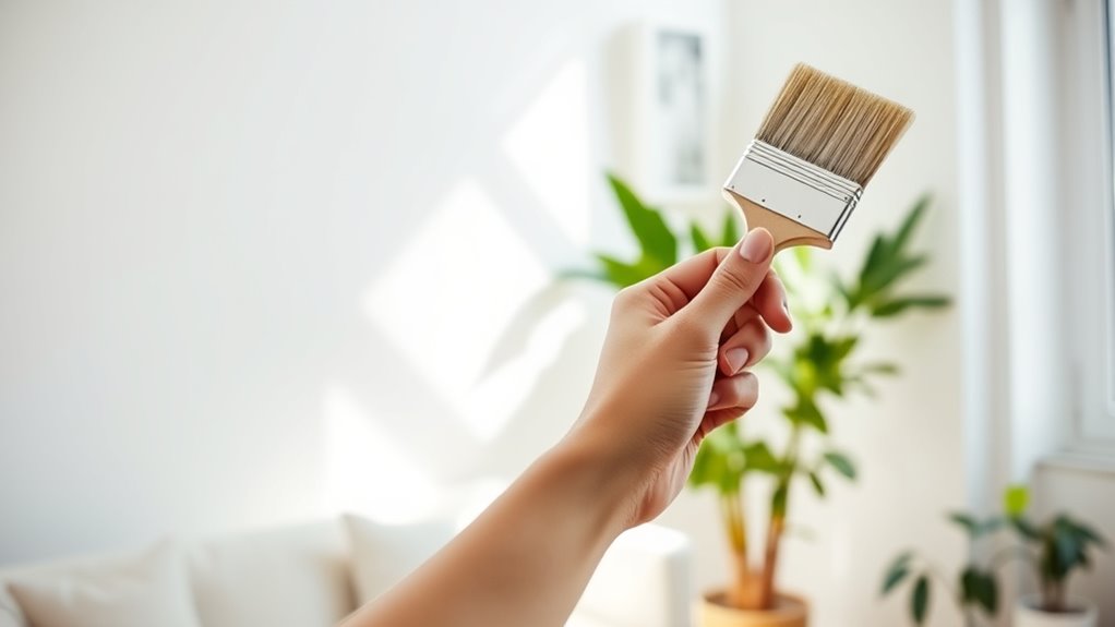 zero voc paint enhances indoor air