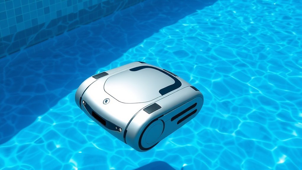 ai powered robotic pool cleaners