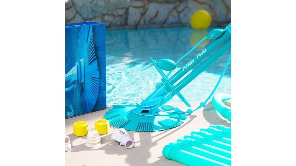automatic pool cleaner set