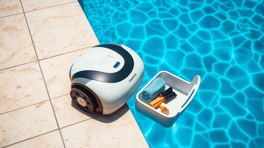 clean and store robot