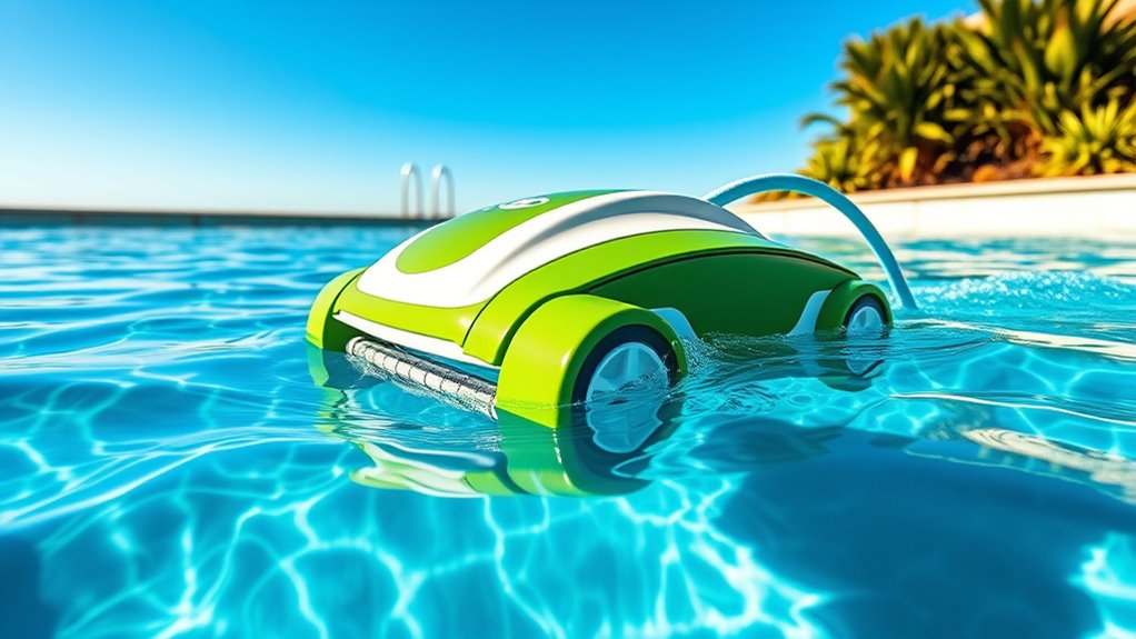 eco friendly solar pool cleaners