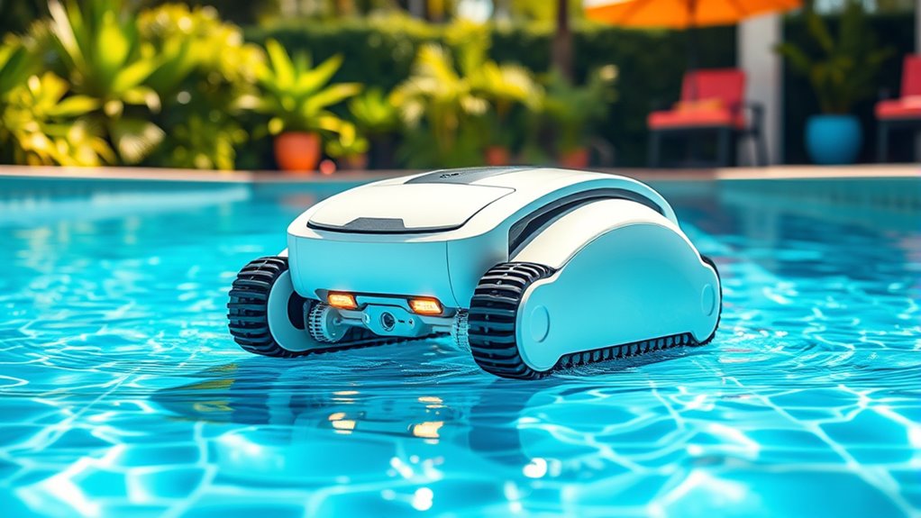 efficient easy pool maintenance