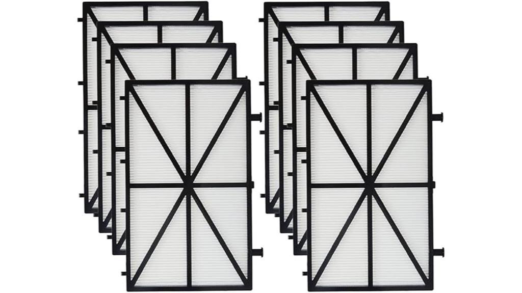 eight filter panels pack