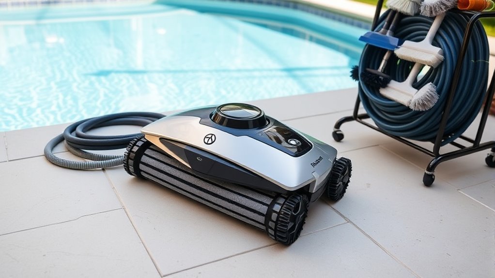 maintain and store robotic cleaner