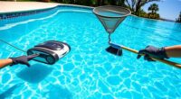 manual tasks in automated pool cleaning