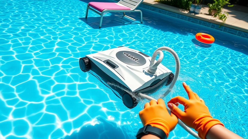 optimize suction pool cleaner