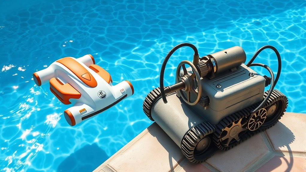 pool cleaner technology development