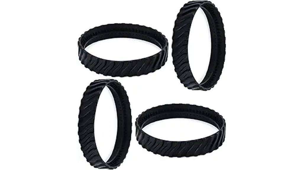 pool cleaner wheel set