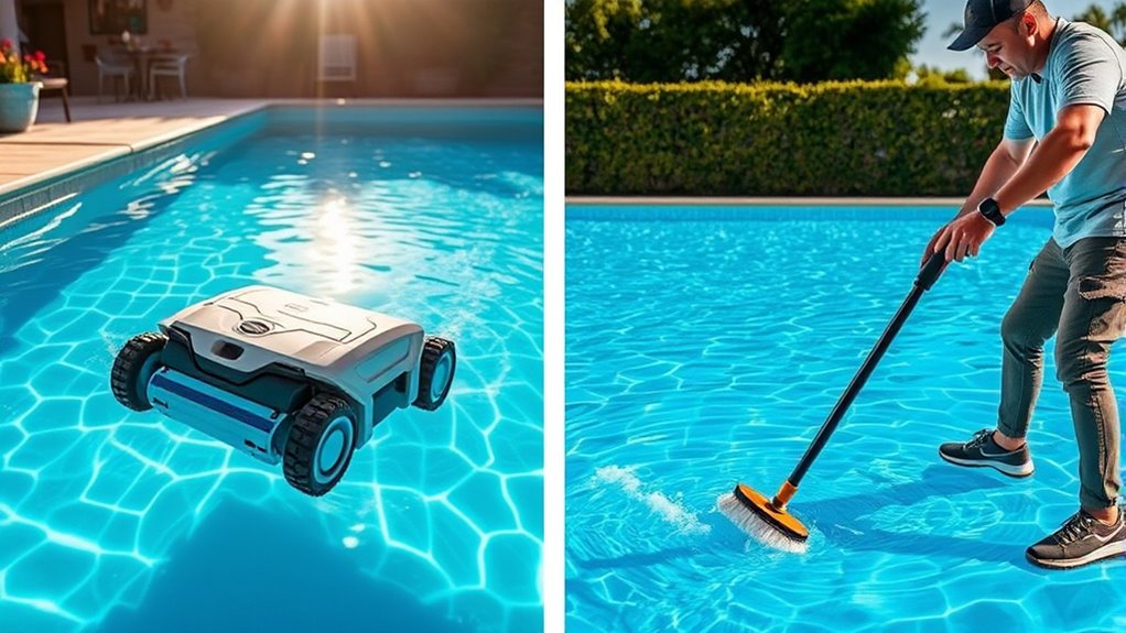 pool cleaning methods comparison