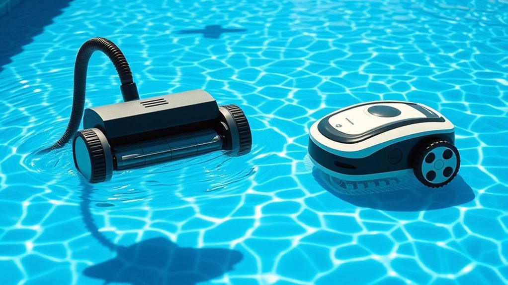 pool cleaning technology comparison