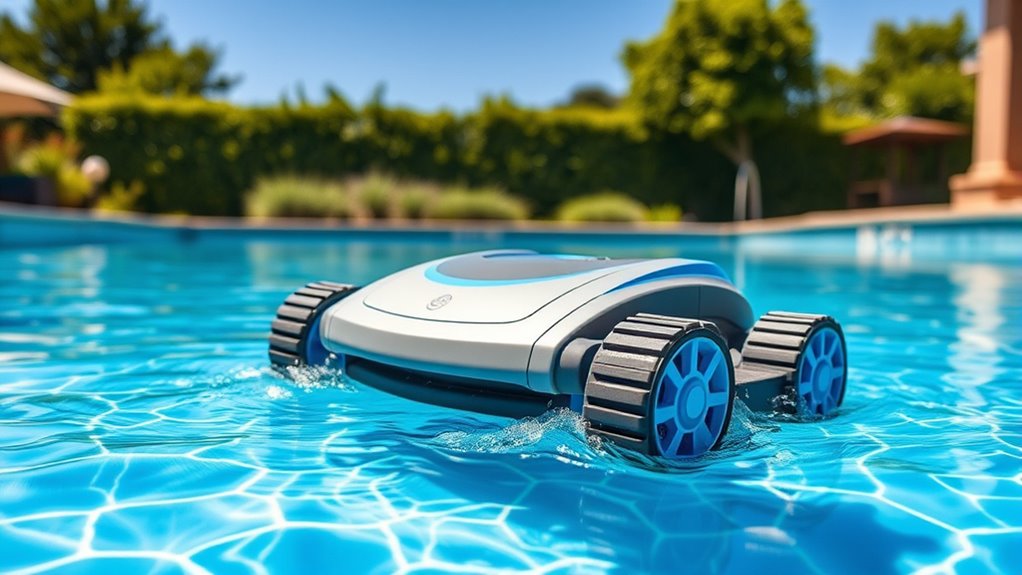 pool size and debris capacity