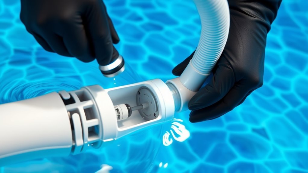 regular pool cleaner maintenance