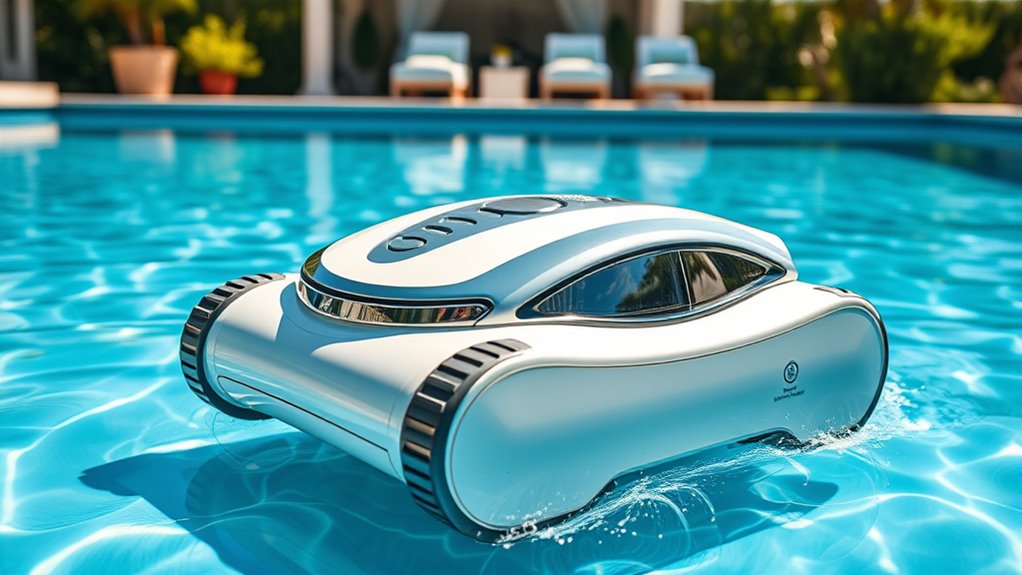 robotic pool cleaner evolution