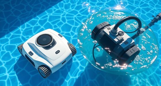 robotic vs suction cleaners