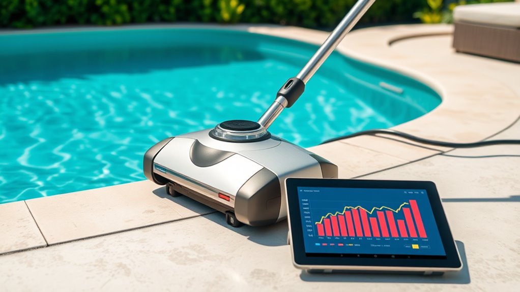 smart efficient pool cleaning