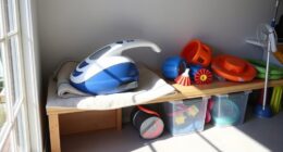 store pool cleaner properly