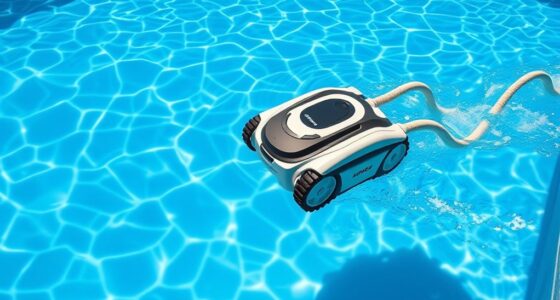 suction powered pool cleaning