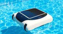 sustainable robotic pool cleaning