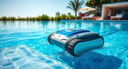 top large pool robotic cleaners