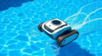 use water pressure to clean