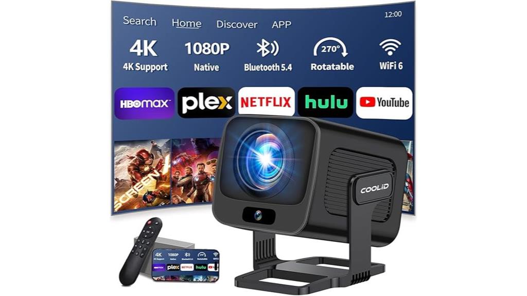 1080p 4k mini projector