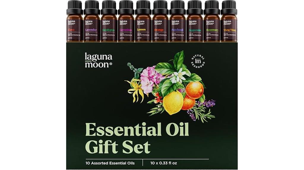 10 pack organic essential oils