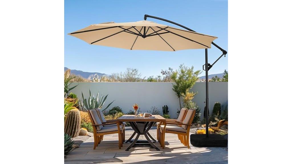 10ft umbrella with base