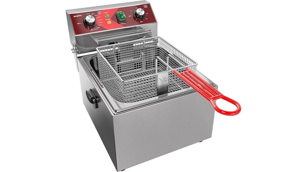 10l electric fryer timer