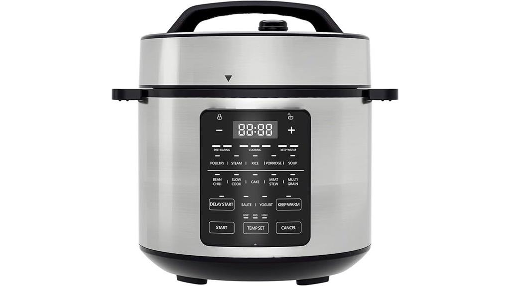 12 in 1 6 quart pressure cooker