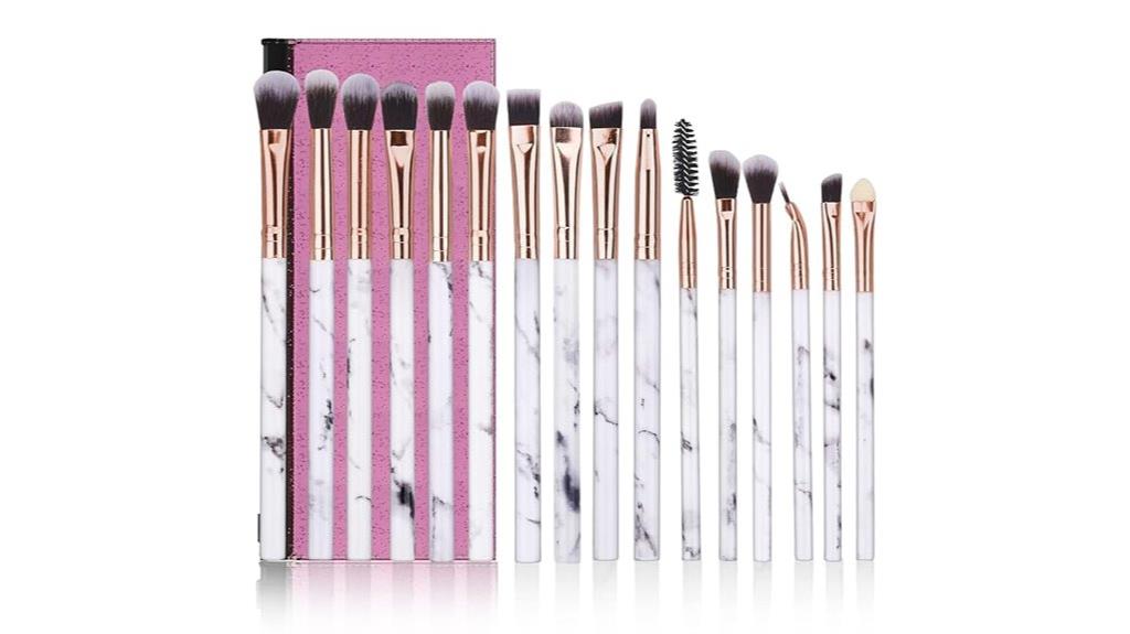 16 piece makeup brush set