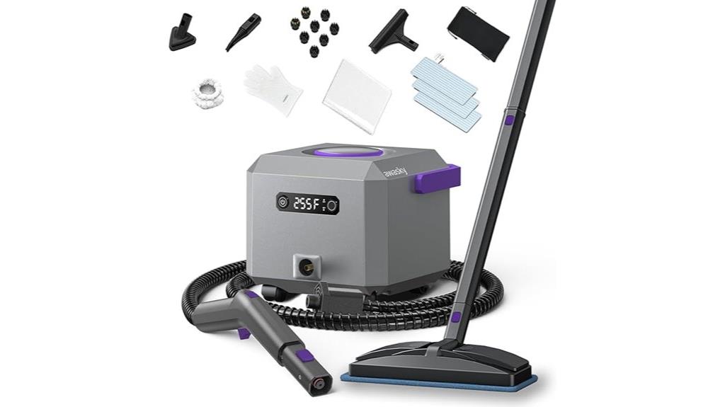 21 piece steam cleaning kit