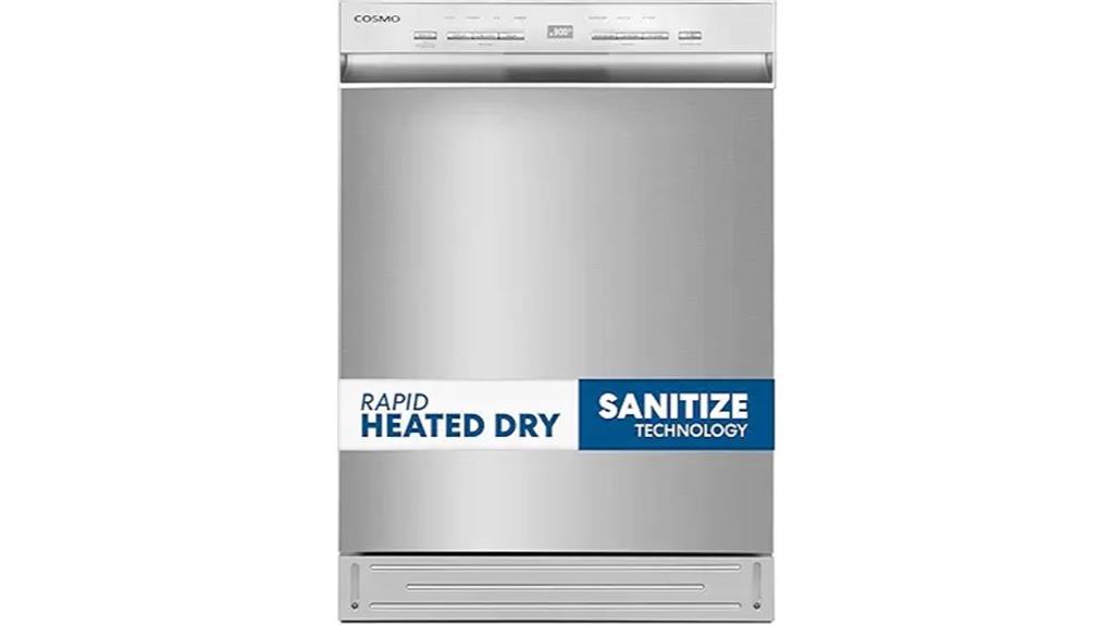 24 inch stainless steel dishwasher