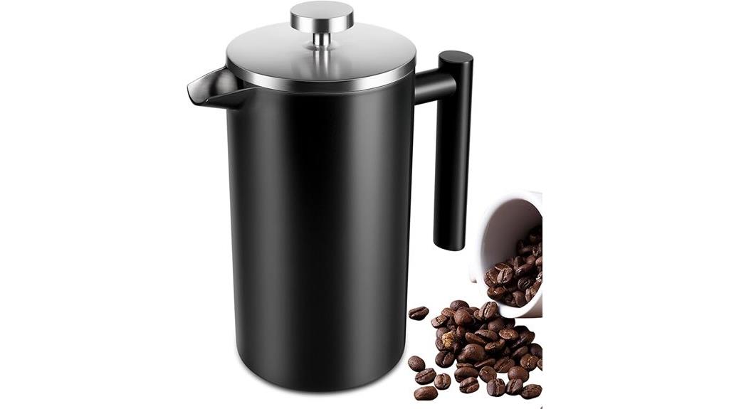 34 oz stainless steel press