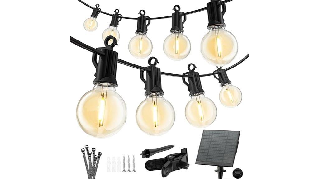 38ft waterproof solar string