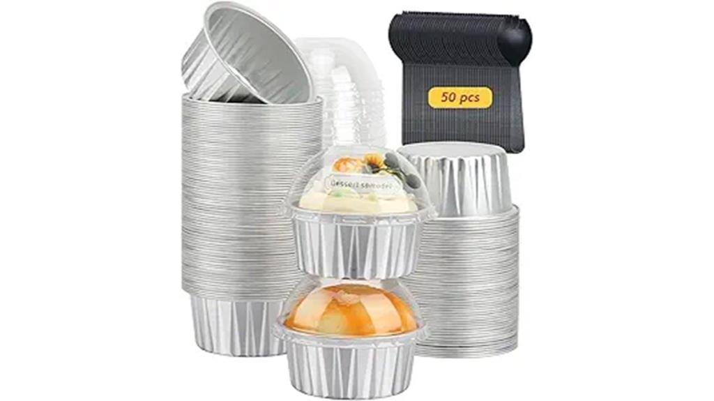 50 pack cupcake liners