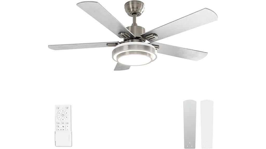 52 inch ceiling fan with lights