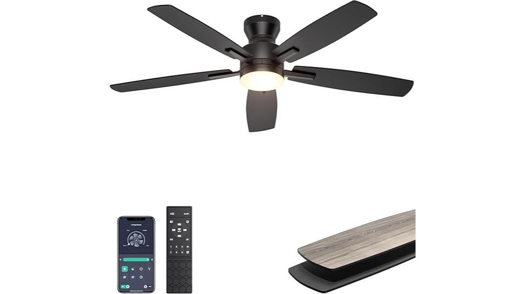 52 inch remote controlled fan