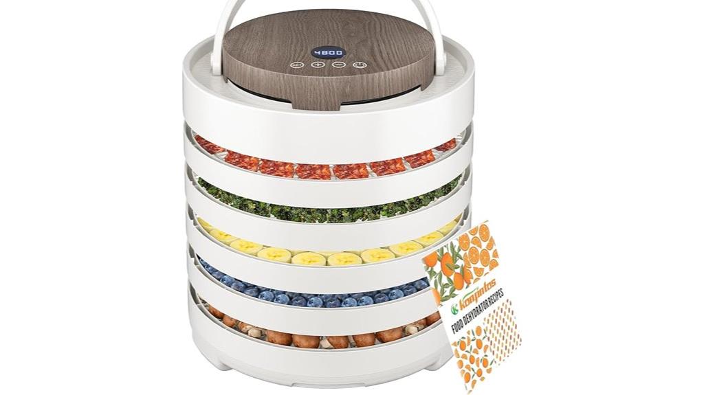 5 tray digital dehydrator