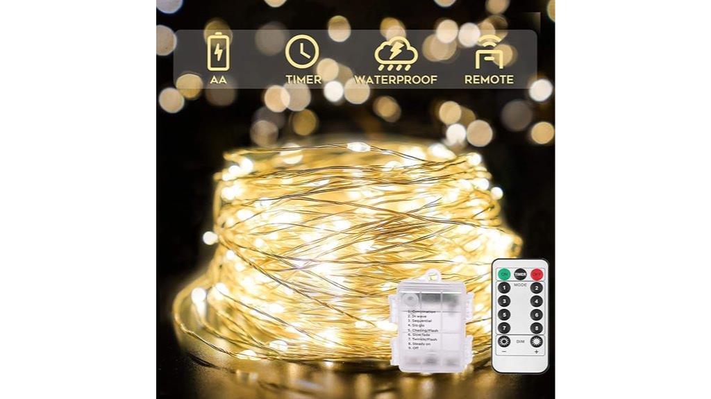 66 foot led string lights