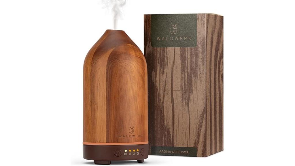acacia wood aromatherapy diffuser