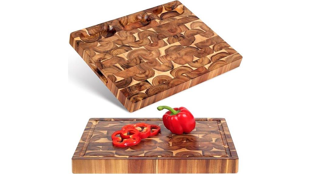 acacia wood cutting board